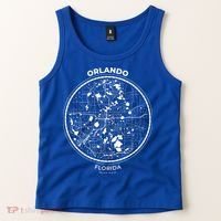 Orlando Florida Map Sketch Tank Top thumb 2
