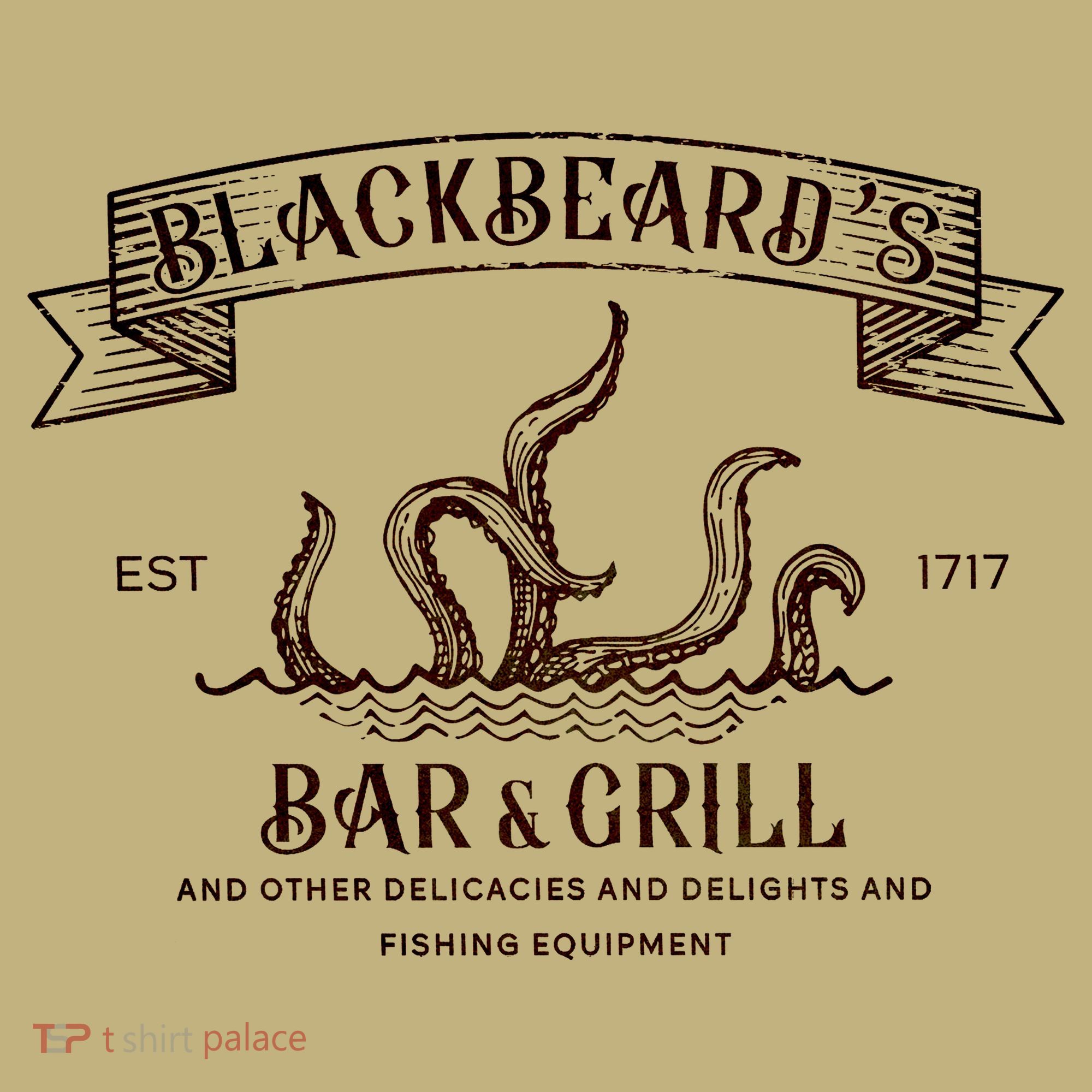 Our Flag Means Death Blackbeard's Est 1717 Vintage T-Shirt