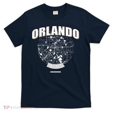 Orlando Florida Map T-Shirt