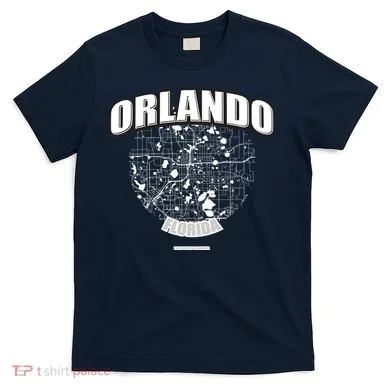 Orlando Florida Map T-Shirt