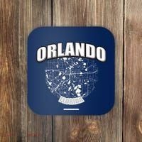 Orlando Florida Map Coaster thumb 0