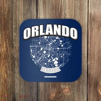 Orlando Florida Map Coaster