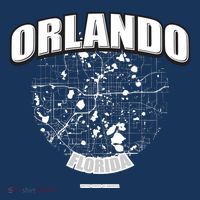 Orlando Florida Map Baby Bodysuit thumb 2