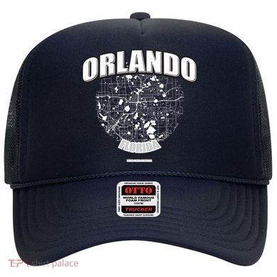 Orlando Florida Map Hat
