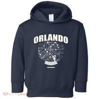 Orlando Florida Map Toddler Hoodie thumb 0