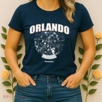 Orlando Florida Map Women's T-Shirt thumb 2