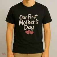 Our First Mother's Day T-Shirt thumb 3