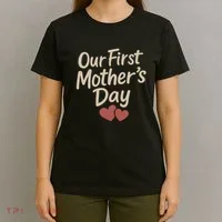 Our First Mother's Day T-Shirt thumb 4