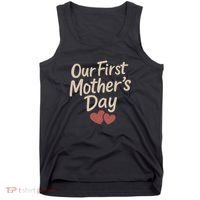Our First Mother's Day Tank Top thumb 0
