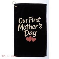 Our First Mother's Day Golf Towel thumb 0
