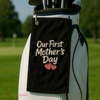 Our First Mother's Day Golf Towel thumb 2