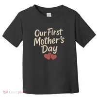 Our First Mother's Day Toddler T-Shirt thumb 0
