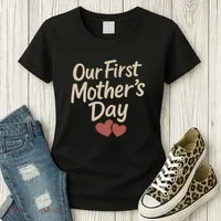 Our First Mother's Day Women's T-Shirt thumb 3