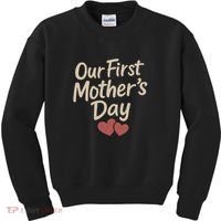 Our First Mother's Day Kids Sweatshirt thumb 0