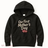 Our First Mother's Day Kids Hoodie thumb 0