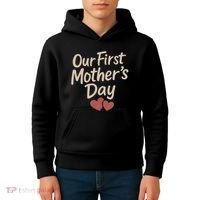 Our First Mother's Day Kids Hoodie thumb 4