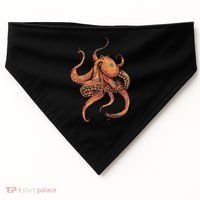 Octopus For Men Women Boy Girl USA-Made Doggie Bandana thumb 0