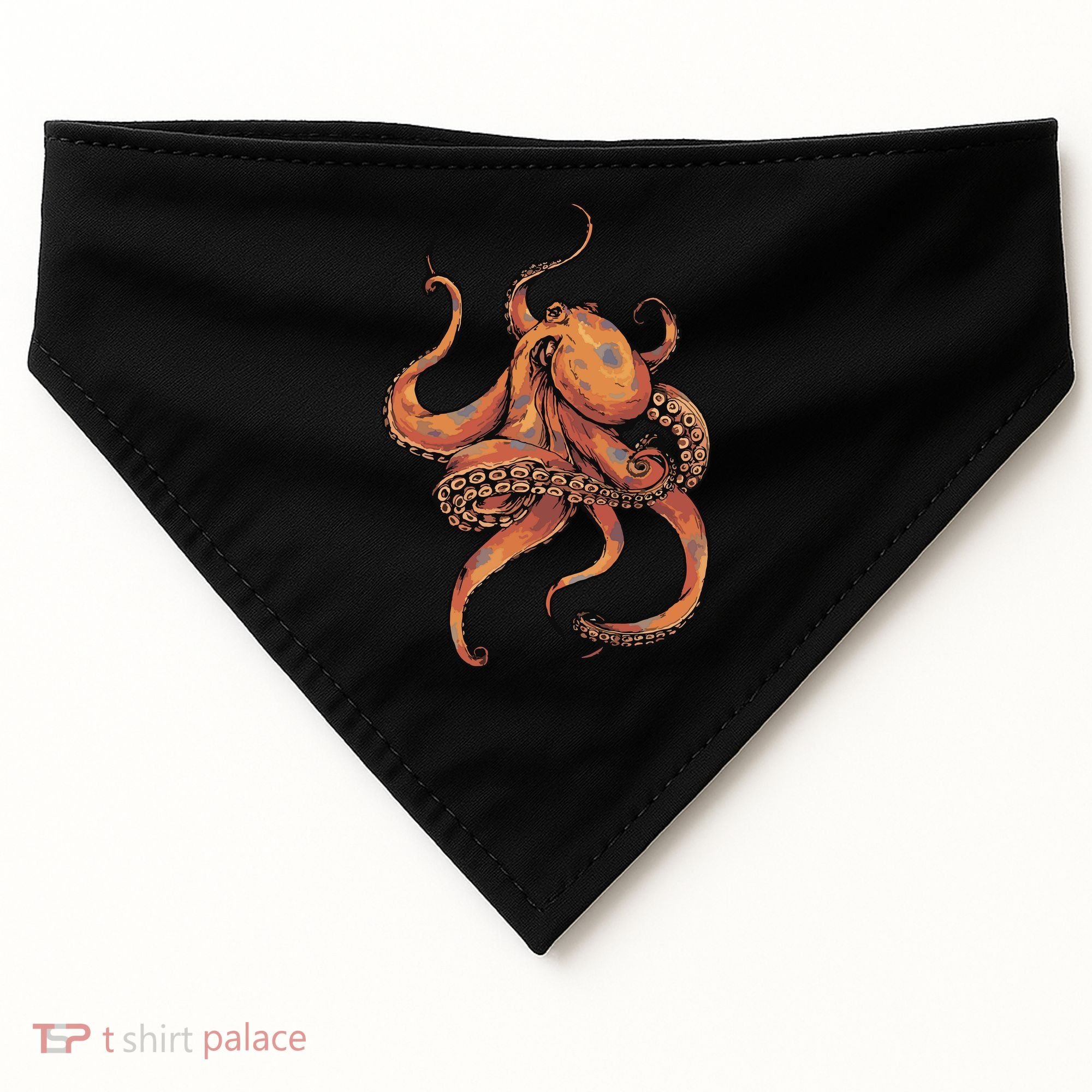 Octopus For Men Women Boy Girl USA-Made Doggie Bandana