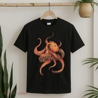 Octopus For Men Women Boy Girl T-Shirt thumb 2
