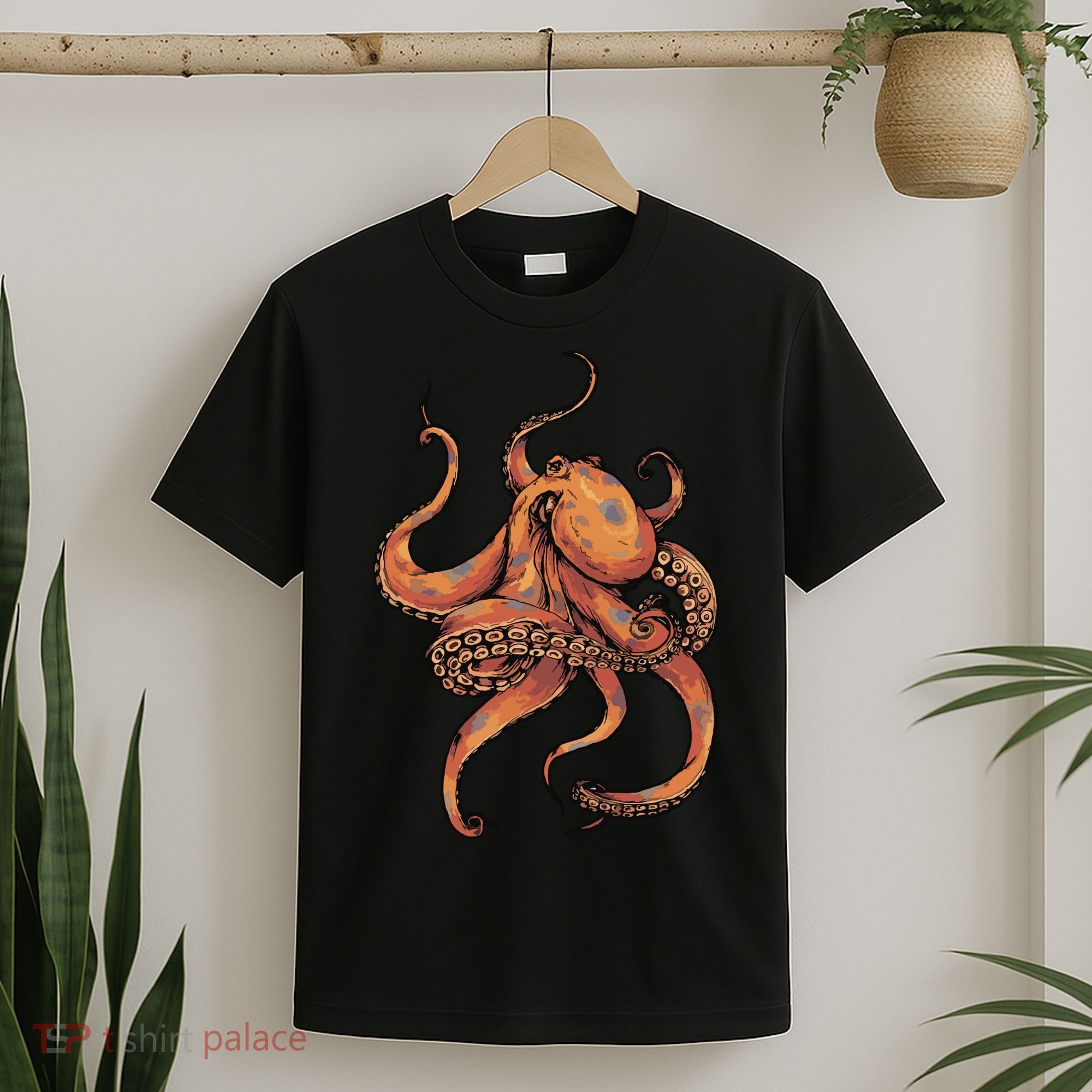Octopus For Men Women Boy Girl T-Shirt