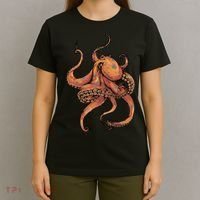 Octopus For Men Women Boy Girl T-Shirt thumb 4
