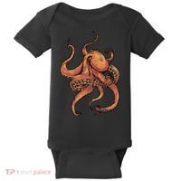 Octopus For Men Women Boy Girl Baby Bodysuit thumb 0