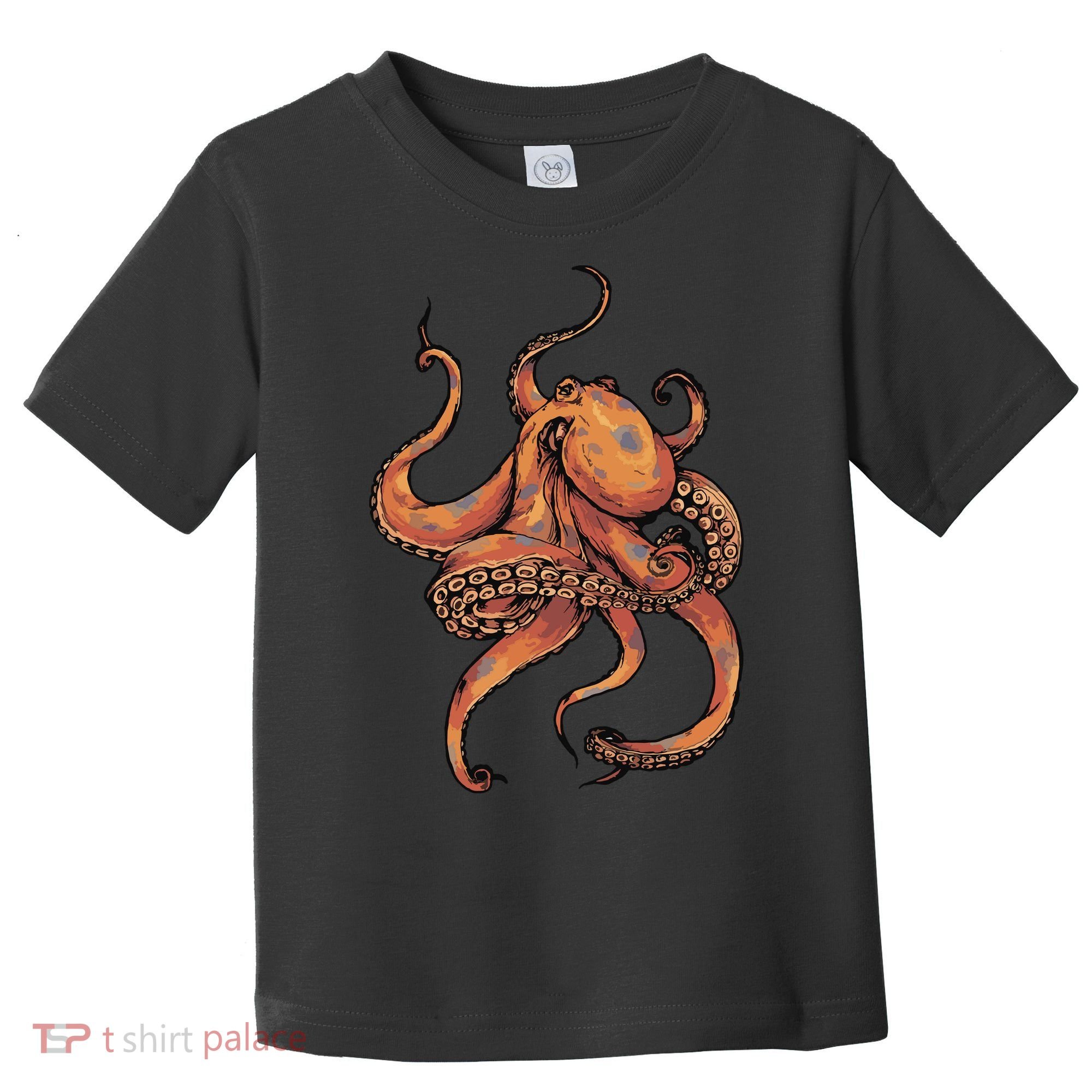Octopus For Men Women Boy Girl Toddler T-Shirt