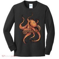 Octopus For Men Women Boy Girl Kids Long Sleeve Shirt thumb 0