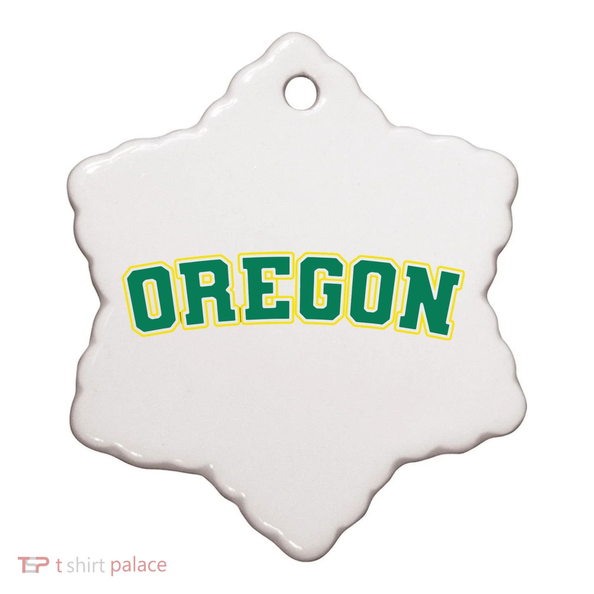 Oregon For Or Women Usa Ceramic Ornament