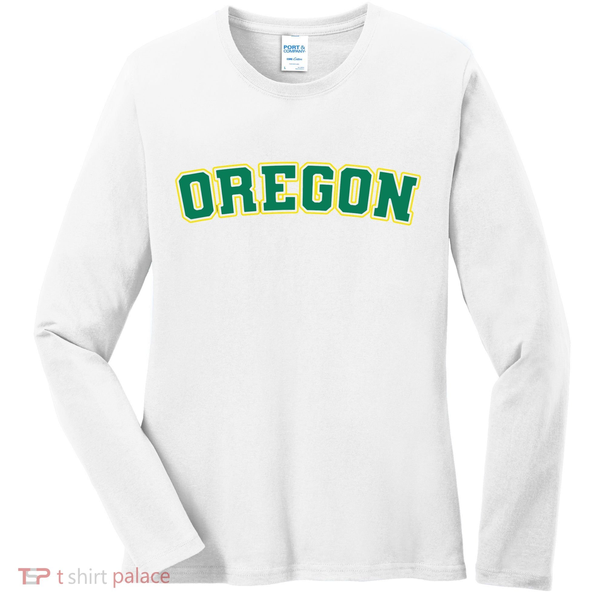 Oregon For Or Women Usa Women's Long Sleeve Shirt