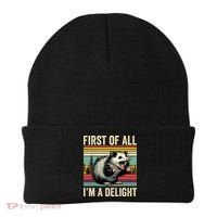 Opossum First Of All Im A Delight Possum Beanie thumb 0