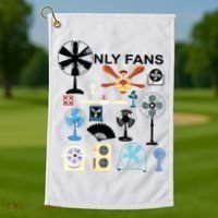 Only Fans Golf Towel thumb 1