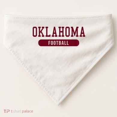 Oklahoma Football USA-Made Doggie Bandana