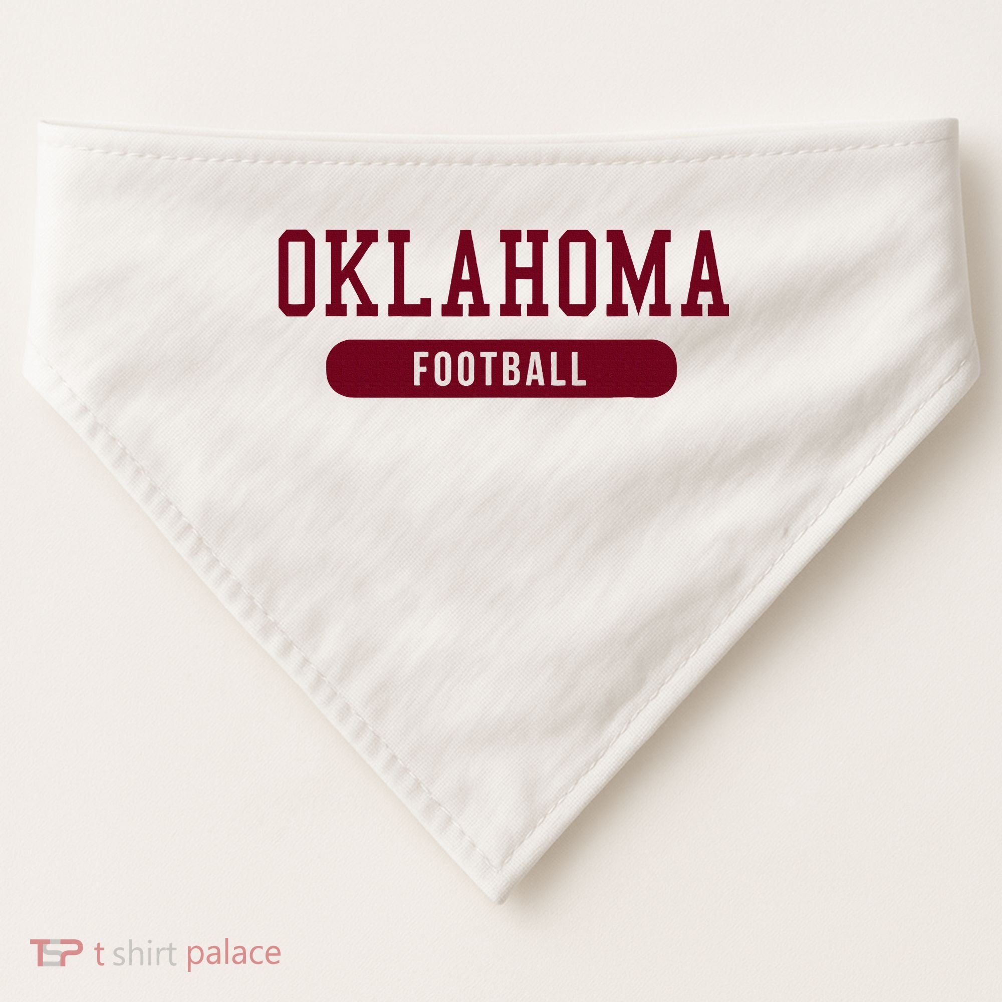 Oklahoma Football USA-Made Doggie Bandana