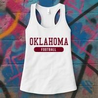 Oklahoma Football Women's Tank Top thumb 3