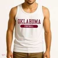 Oklahoma Football Tank Top thumb 3