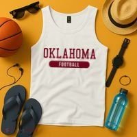 Oklahoma Football Tank Top thumb 4