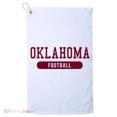Oklahoma Football Golf Towel