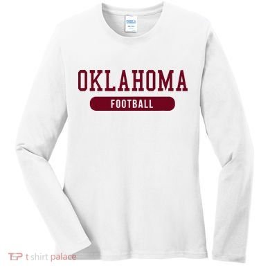 Oklahoma Football Women's Long Sleeve Shirt