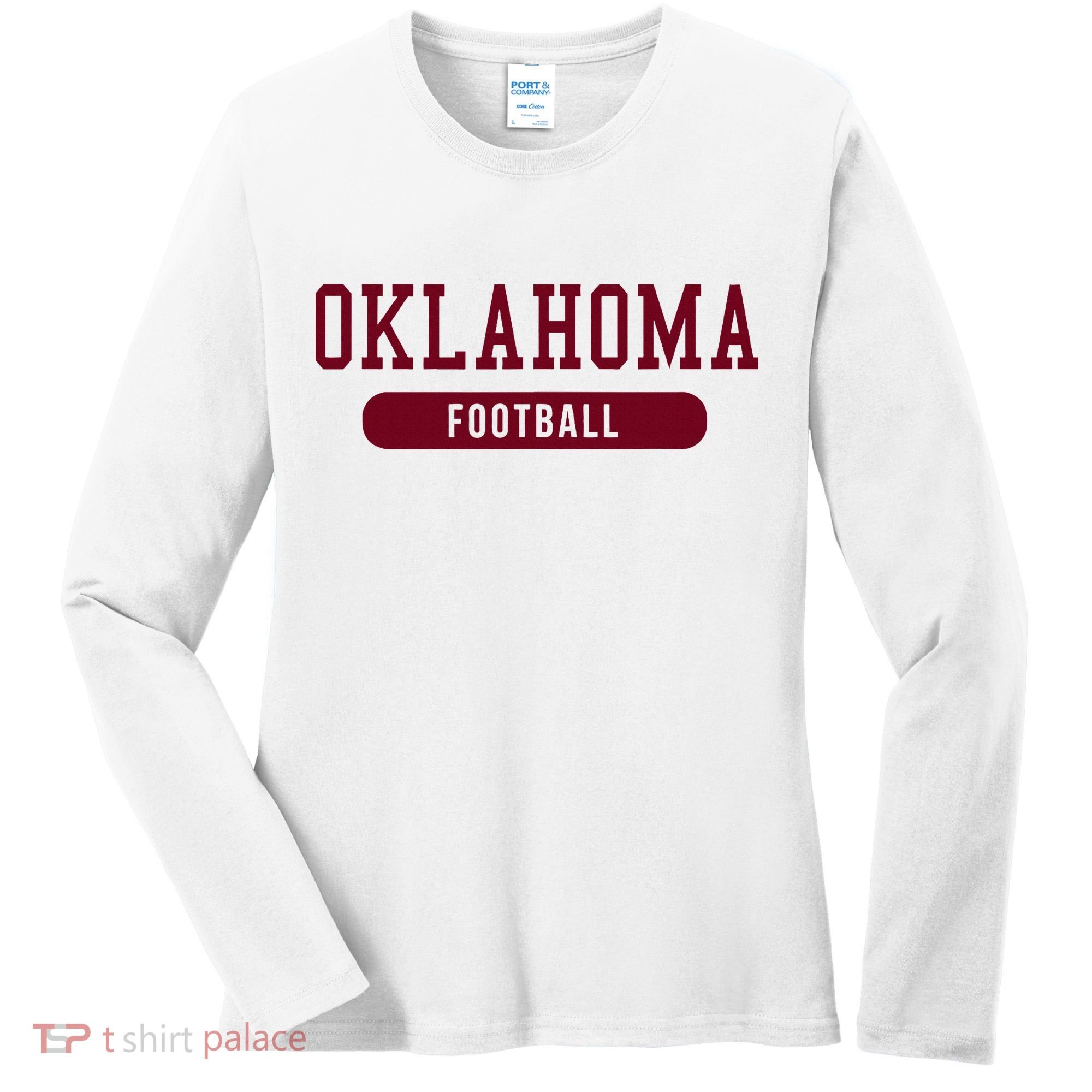Oklahoma Football Women's Long Sleeve Shirt