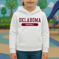 Oklahoma Football Kids Hoodie thumb 3