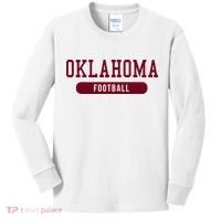 Oklahoma Football Kids Long Sleeve Shirt thumb 0
