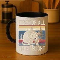 Opossum First Of All I Am A Delight Sarcastic Coffee Mug thumb 4