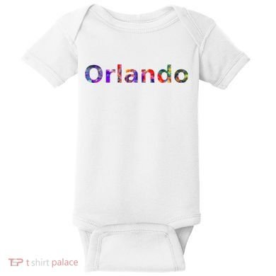 Orlando Floral Power Baby Bodysuit