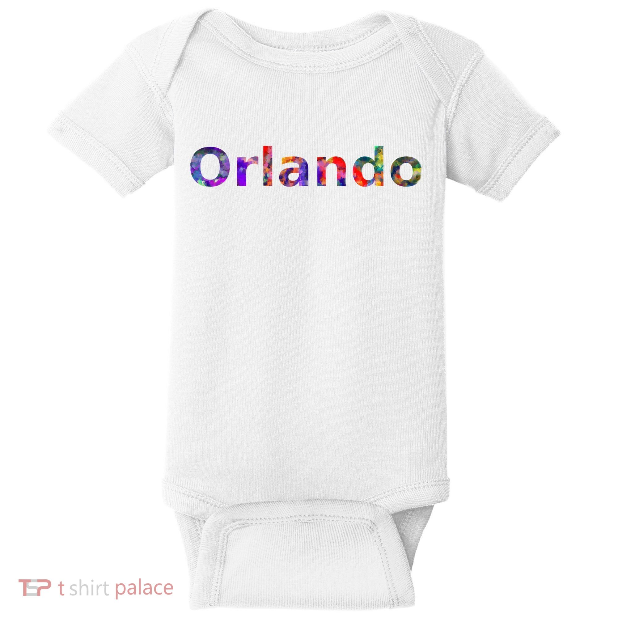 Orlando Floral Power Baby Bodysuit
