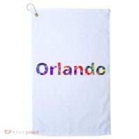 Orlando Floral Power Golf Towel thumb 0