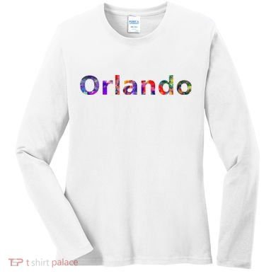 Orlando Floral Power Women's Long Sleeve Shirt
