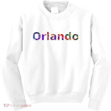 Orlando Floral Power Kids Sweatshirt