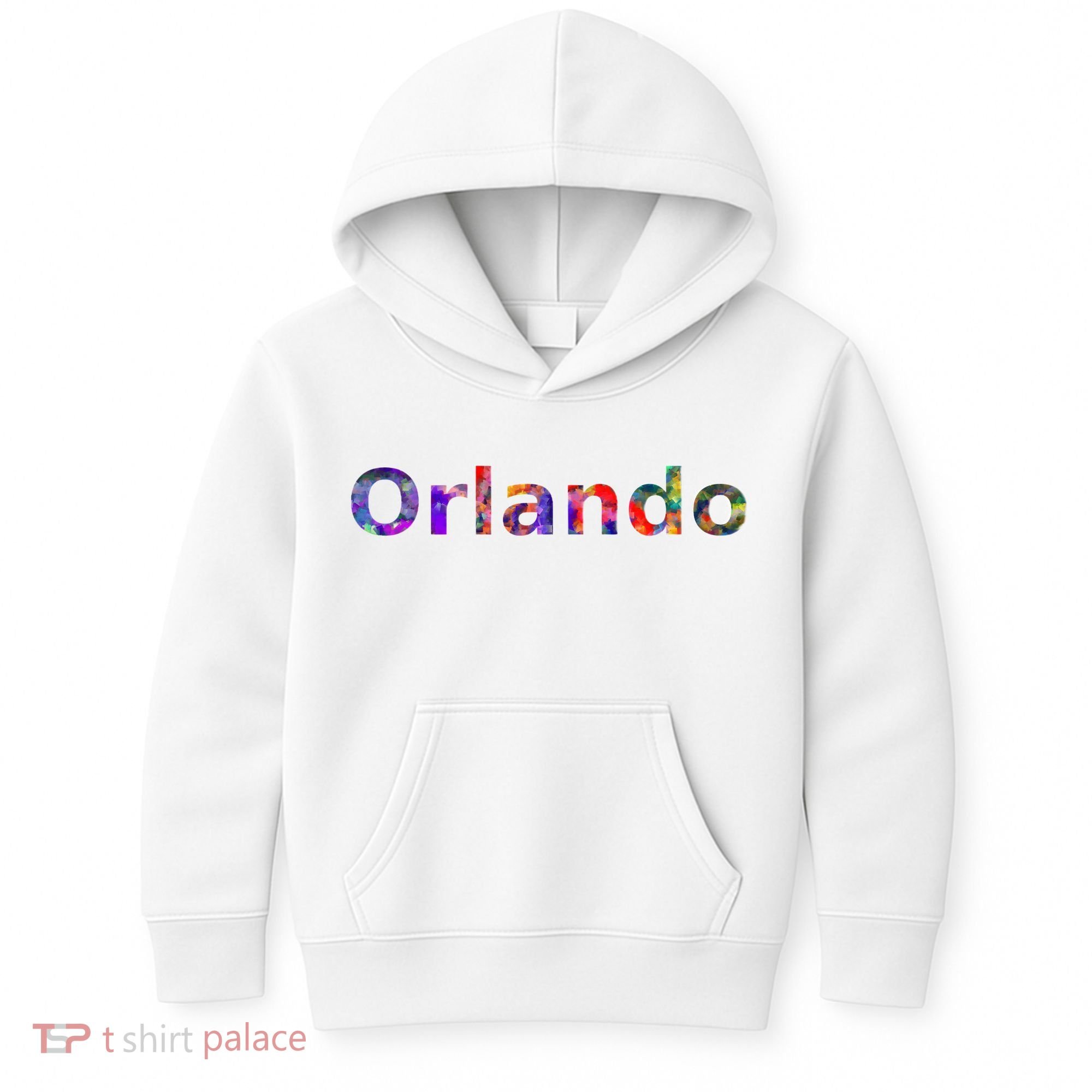 Orlando Floral Power Kids Hoodie