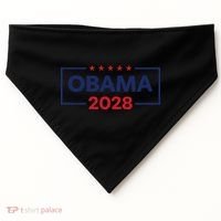 Obama For President 2028 Obama 2028 USA-Made Doggie Bandana thumb 0